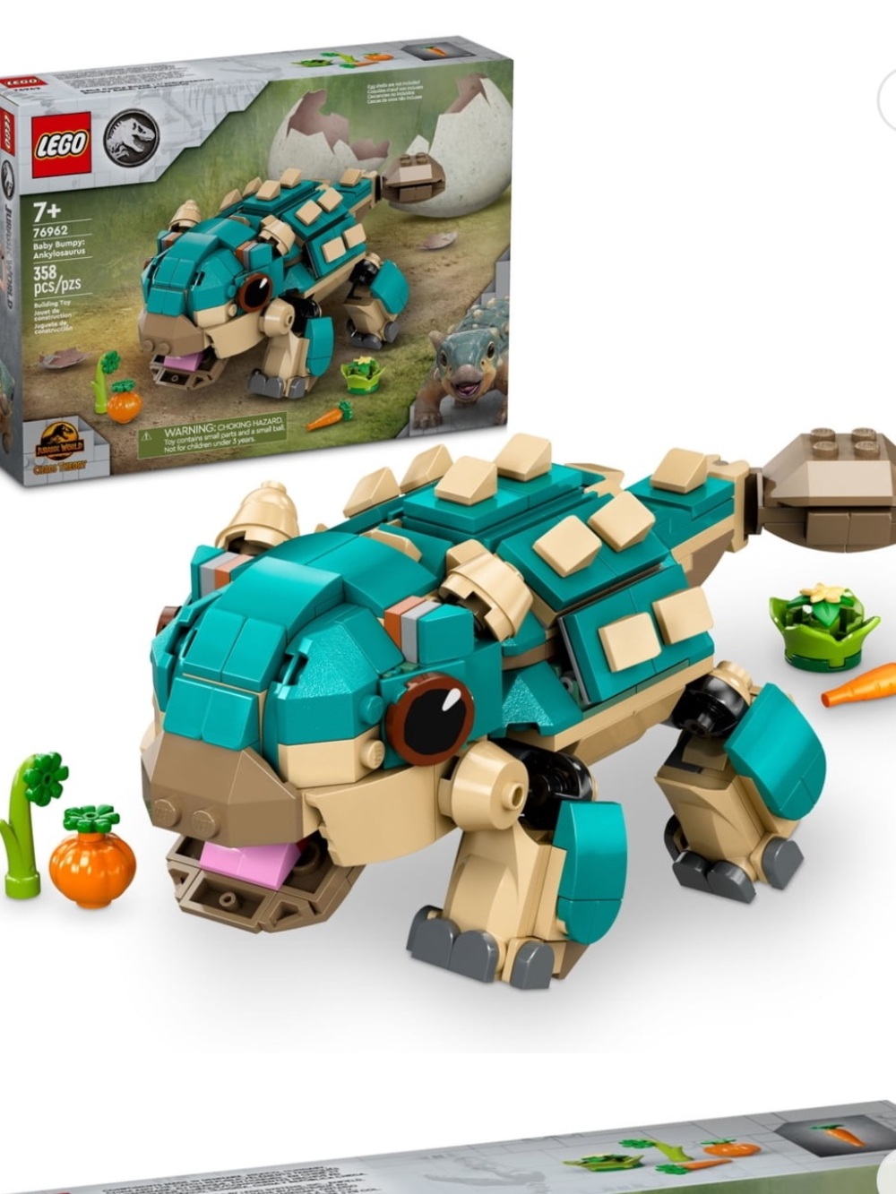 LEGO Jurassic World Baby Bumpy